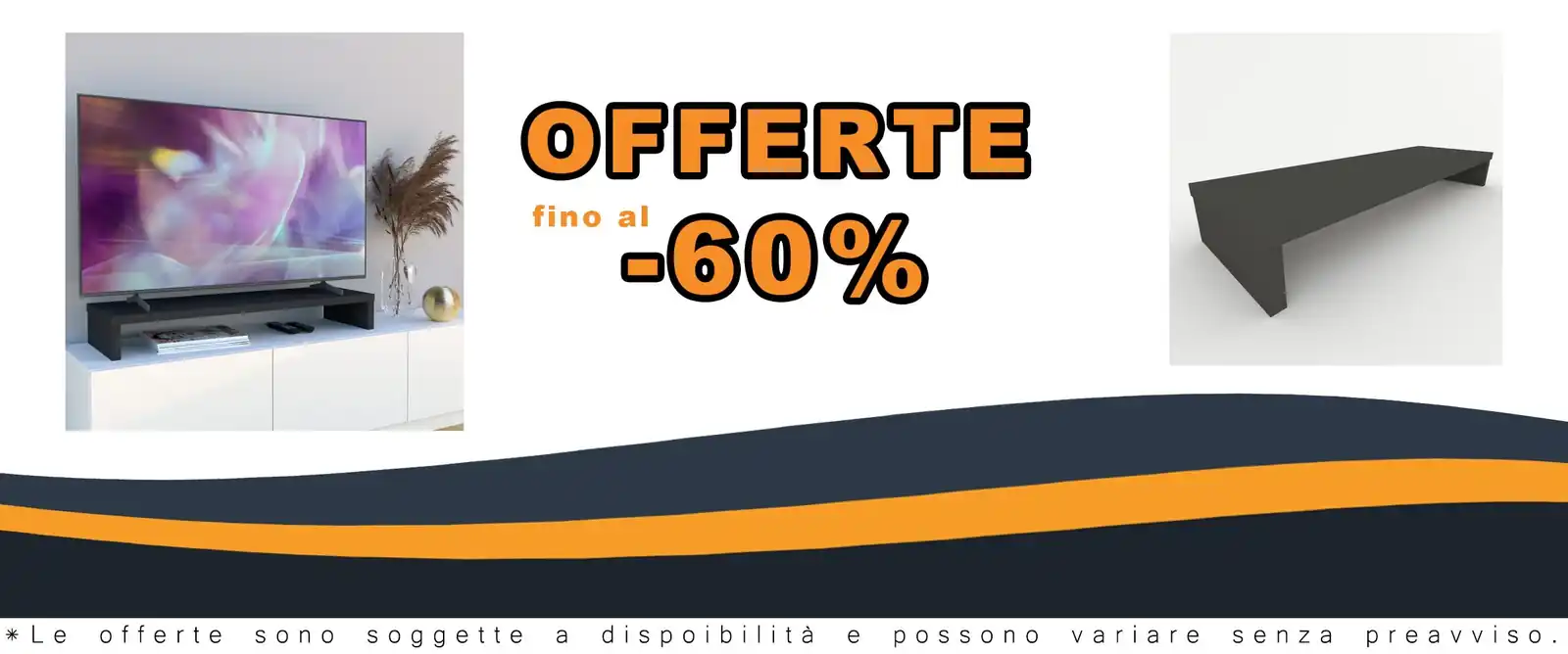 Solenoide alzatore tv legno 110x35x15 kg 60 grafite