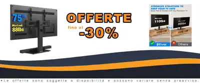 Supporto TV girevole universale 94-190,5 cm